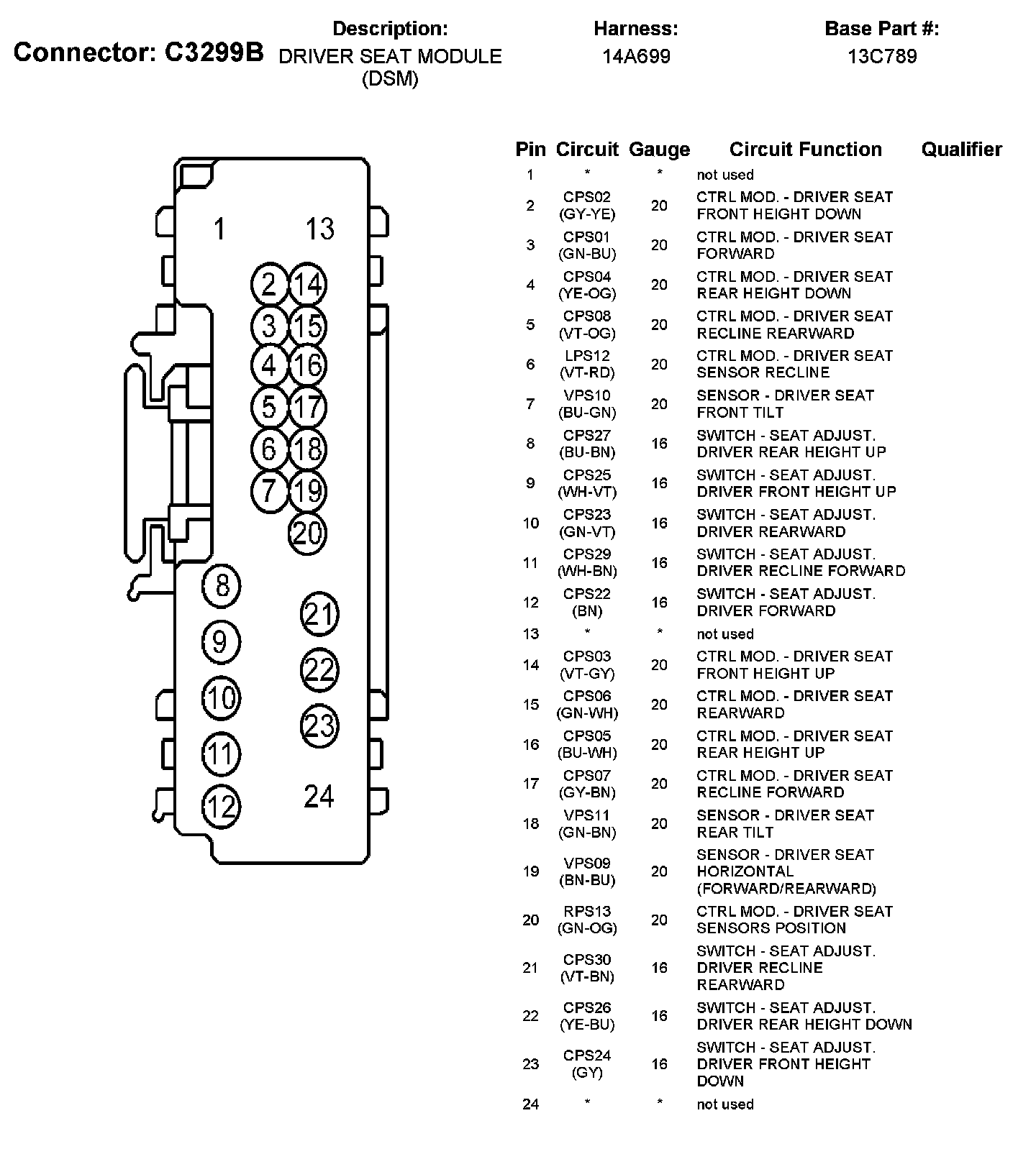 Factory service manual diagram