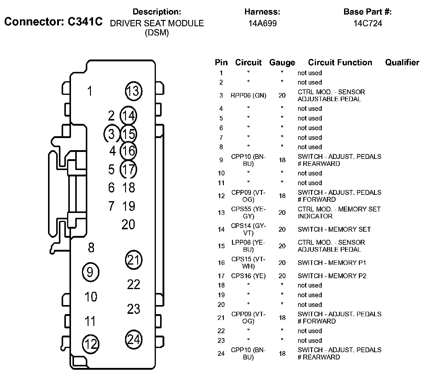 Factory service manual diagram