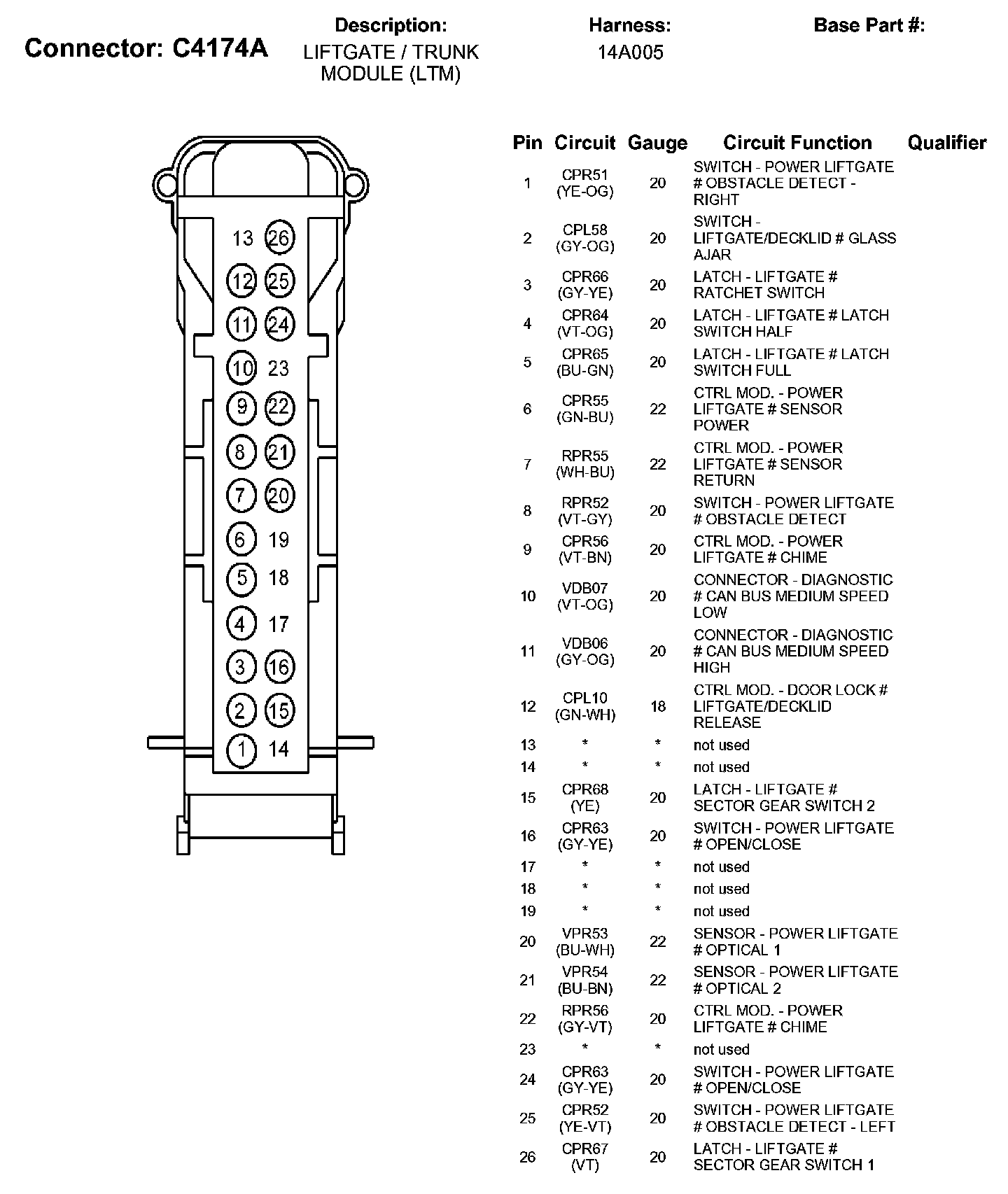 Factory service manual diagram