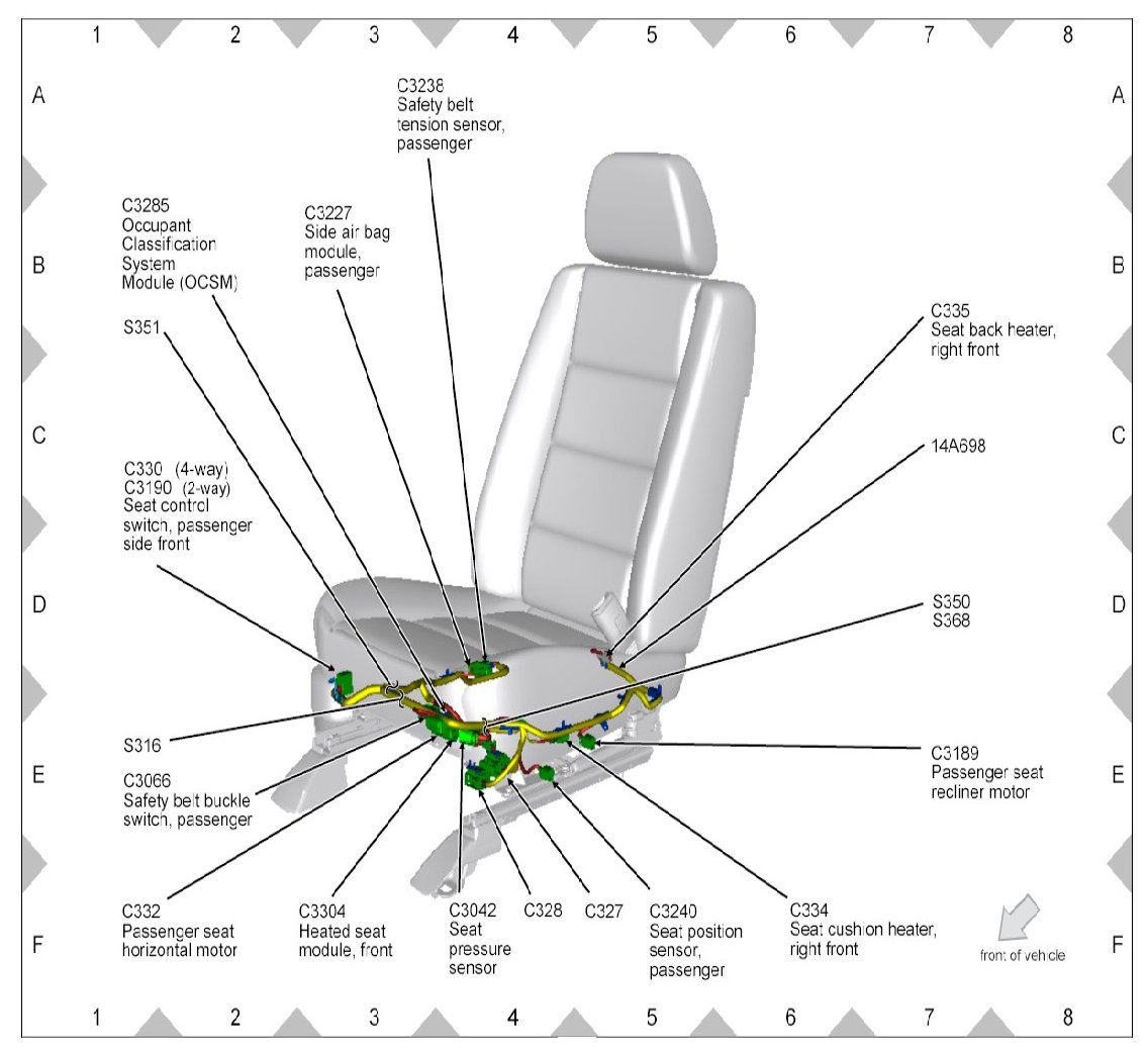 Factory service manual diagram
