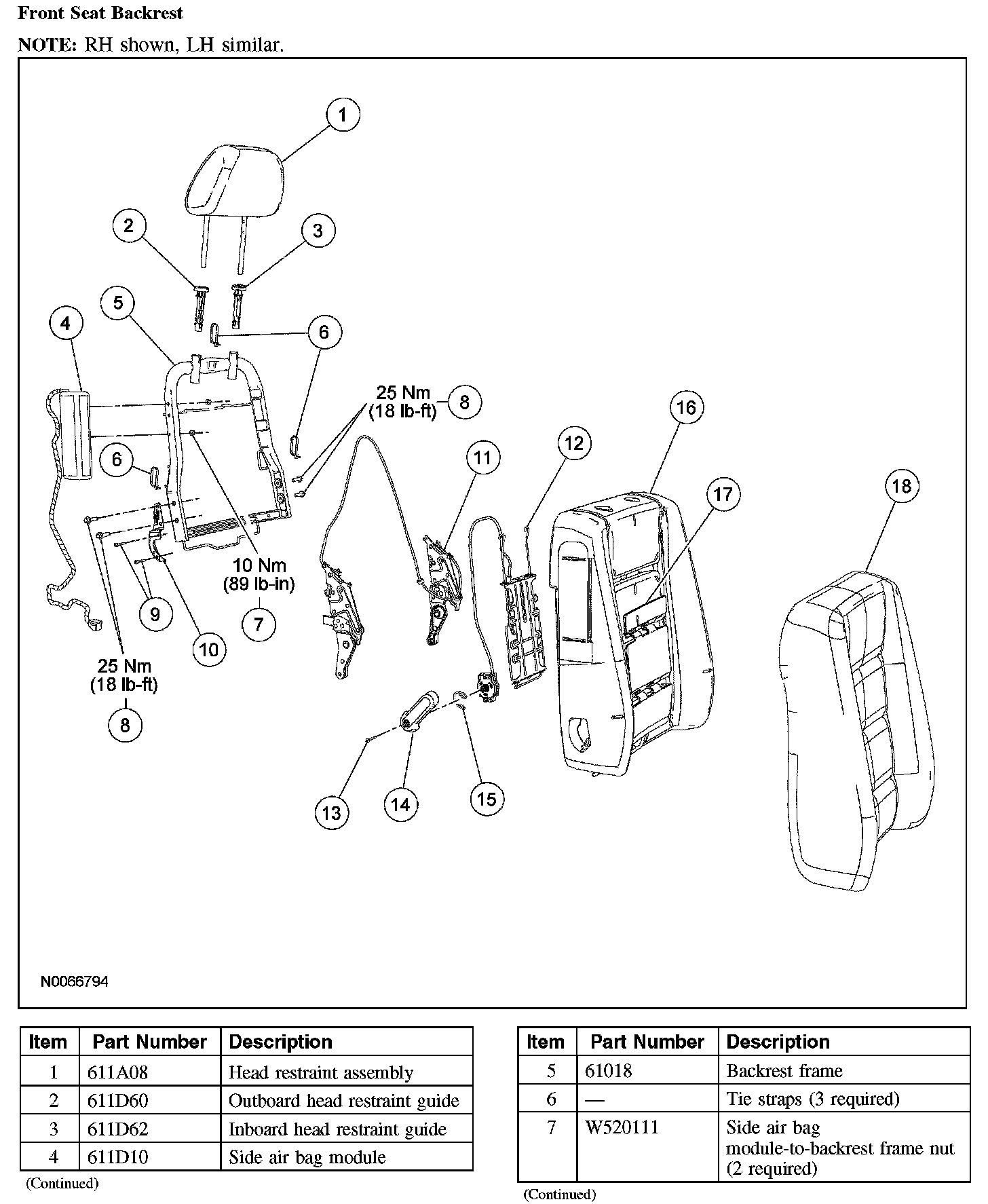 Factory service manual diagram