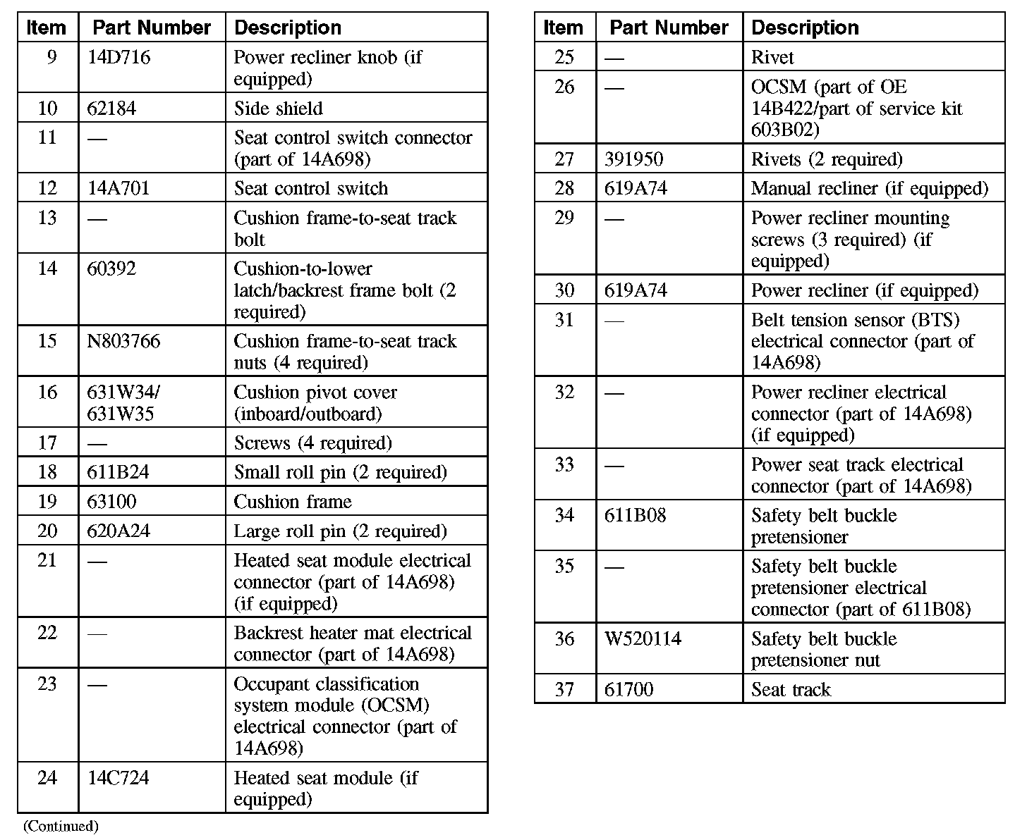 Factory service manual diagram