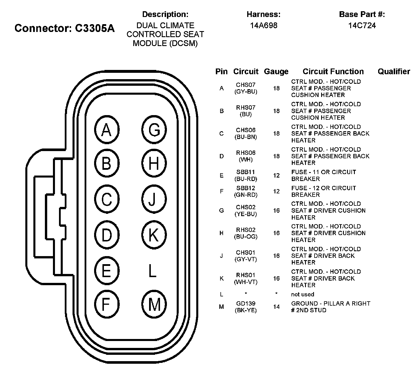 Factory service manual diagram