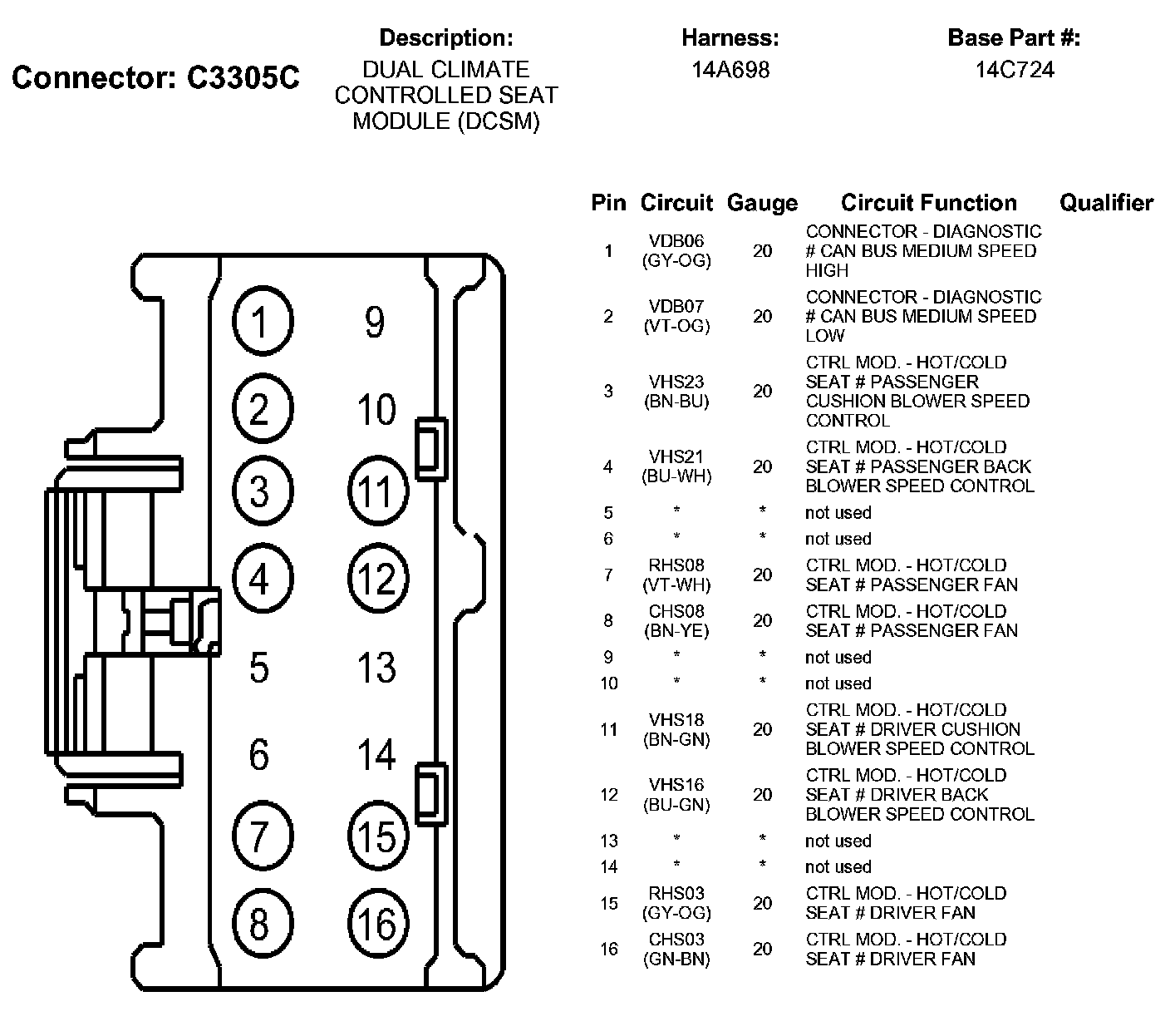 Factory service manual diagram