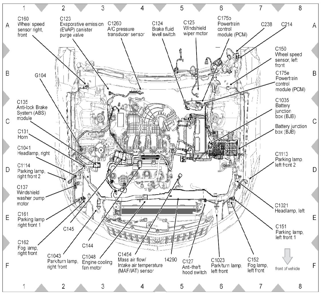 Factory service manual diagram