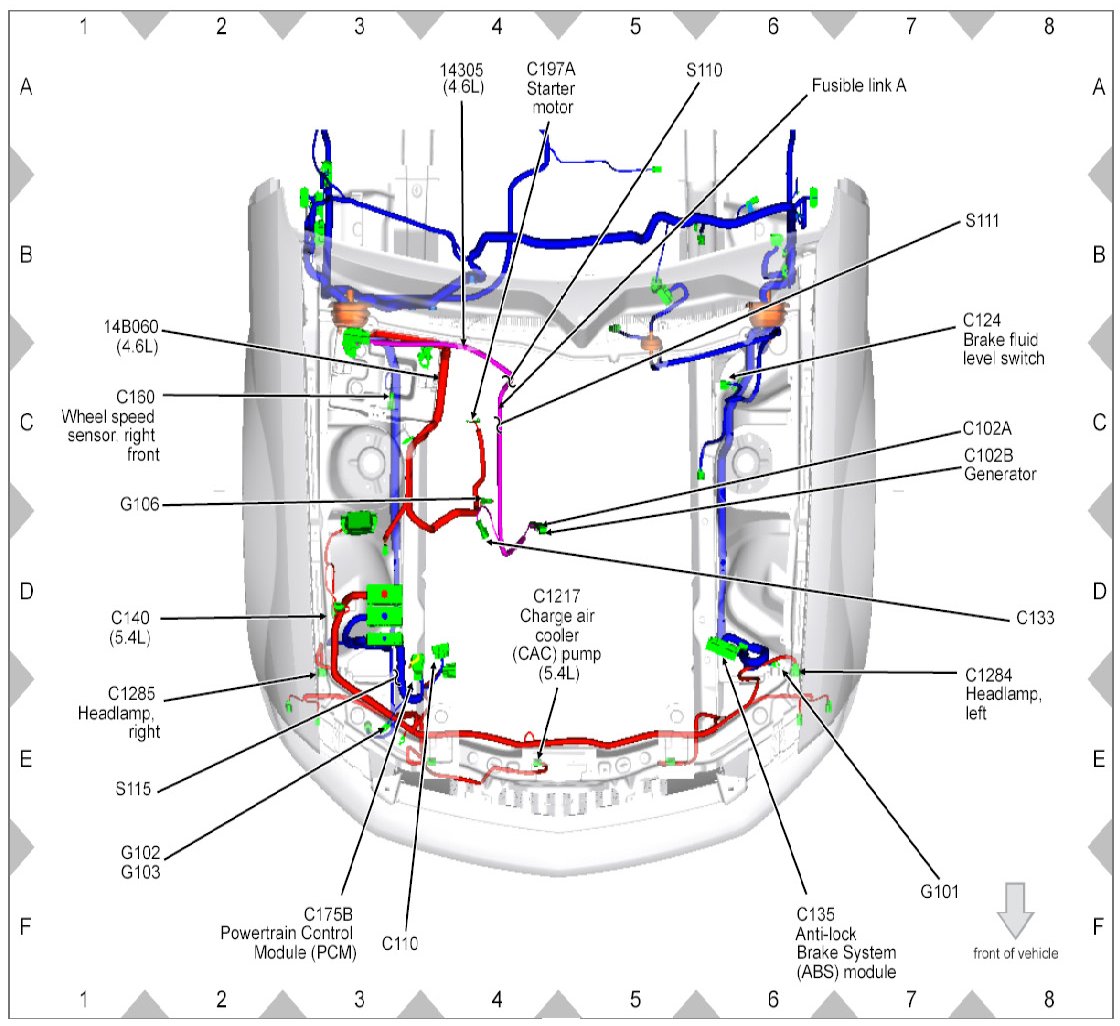 Factory service manual diagram