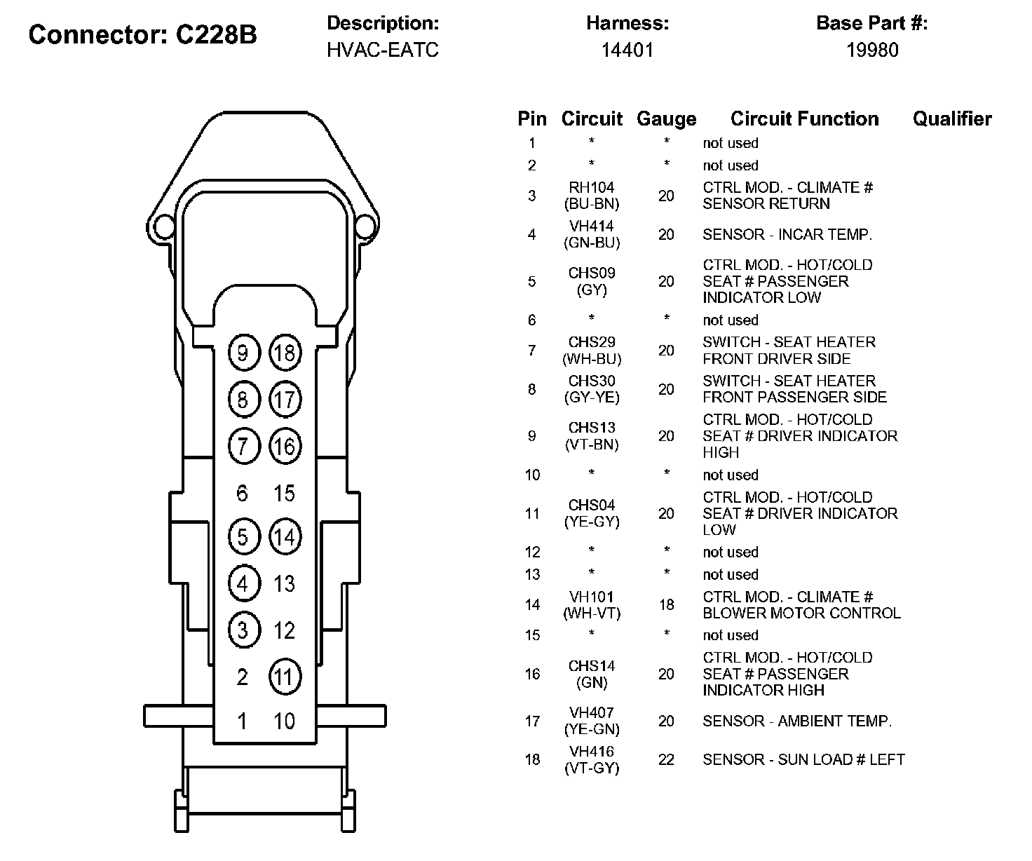 Factory service manual diagram