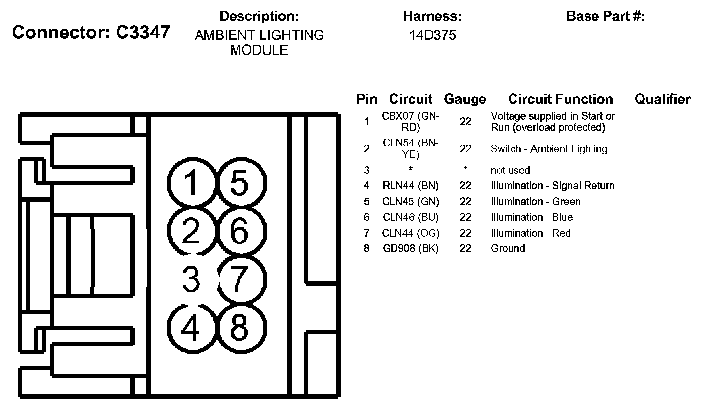 Factory service manual diagram