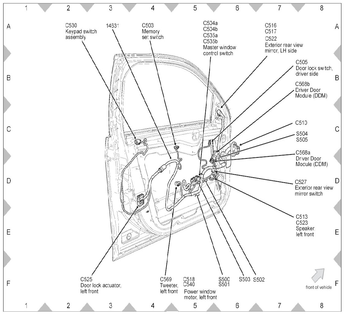 Factory service manual diagram