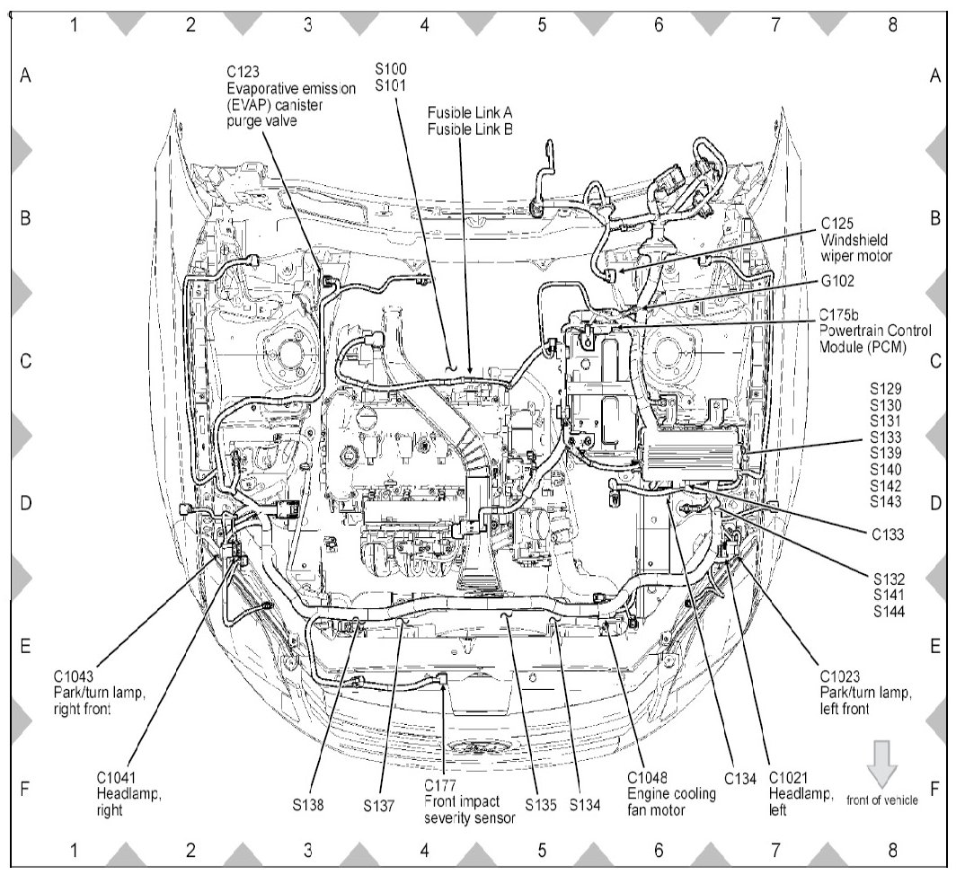 Factory service manual diagram