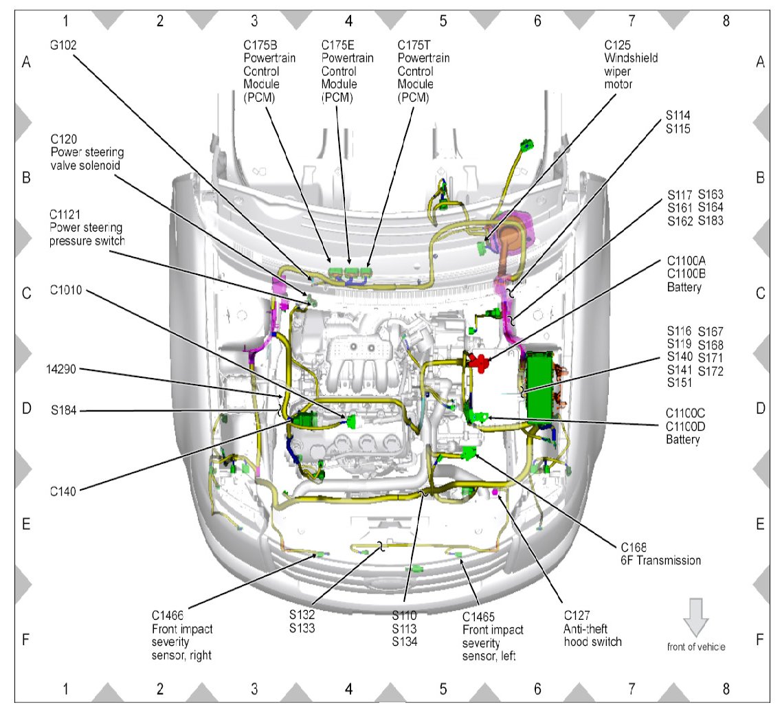 Factory service manual diagram