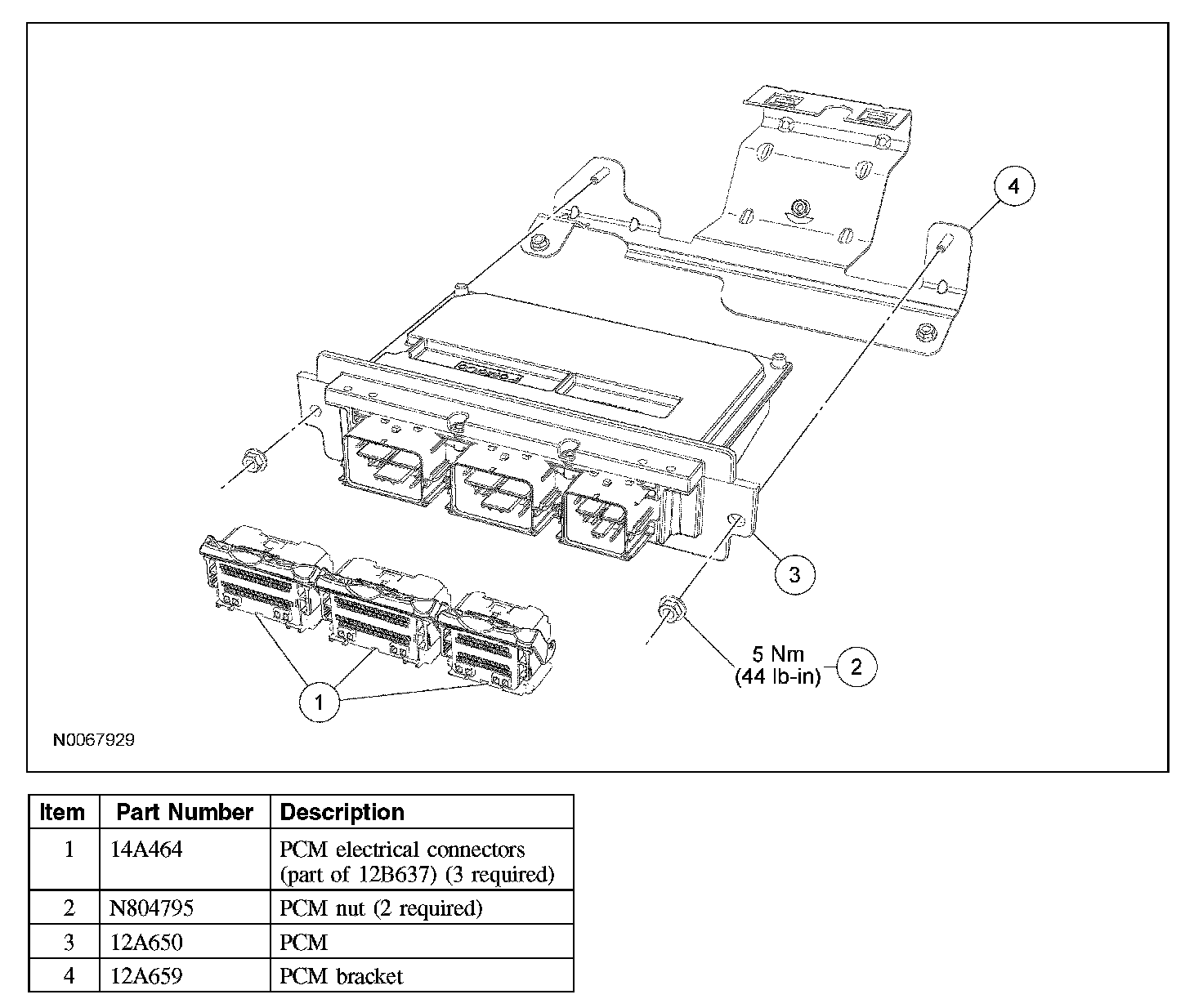 Factory service manual diagram