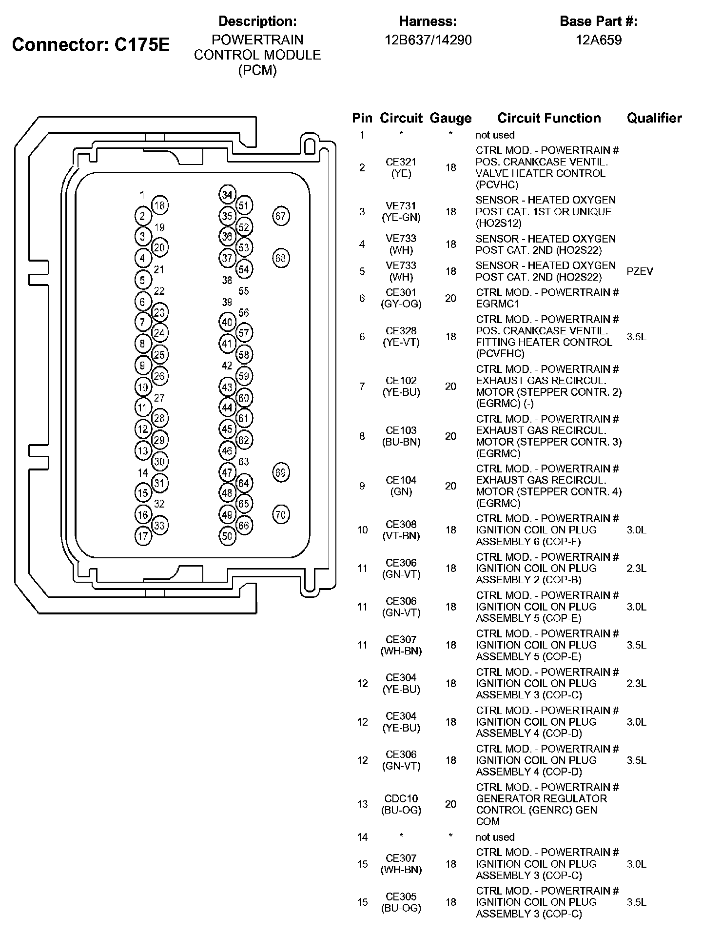 Factory service manual diagram