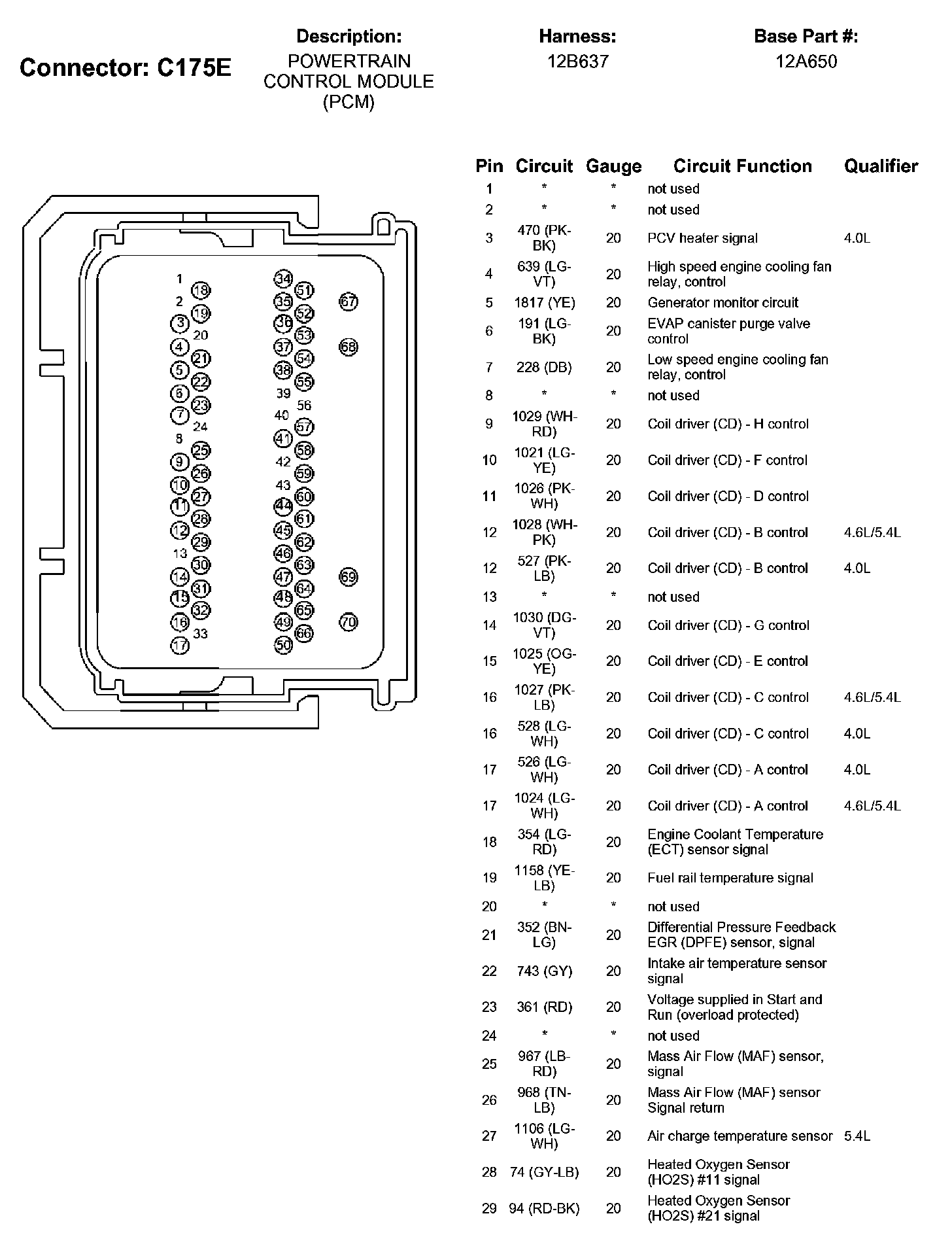 Factory service manual diagram
