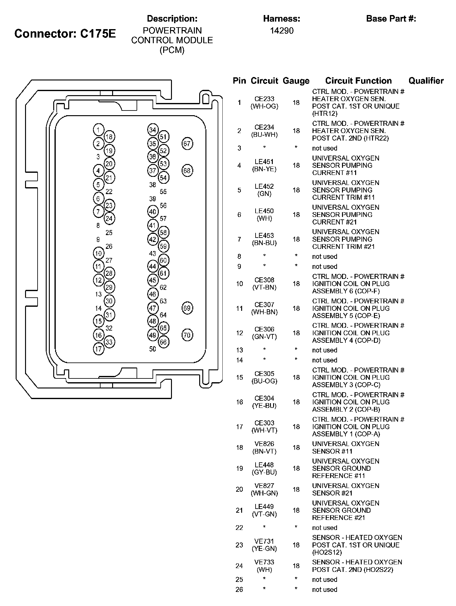 Factory service manual diagram