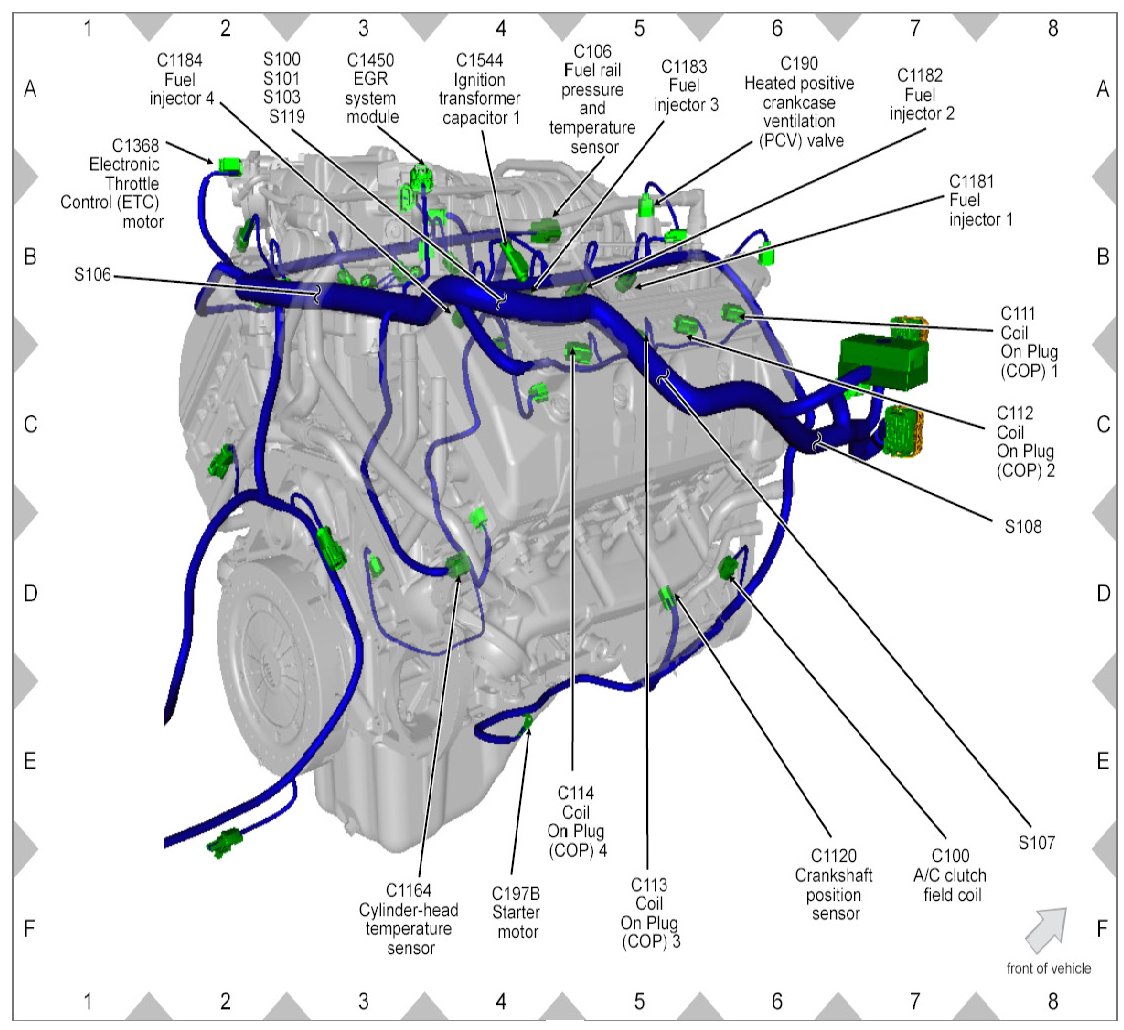 Factory service manual diagram