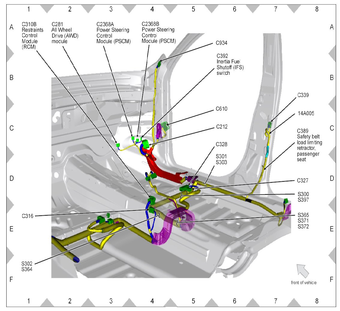 Factory service manual diagram