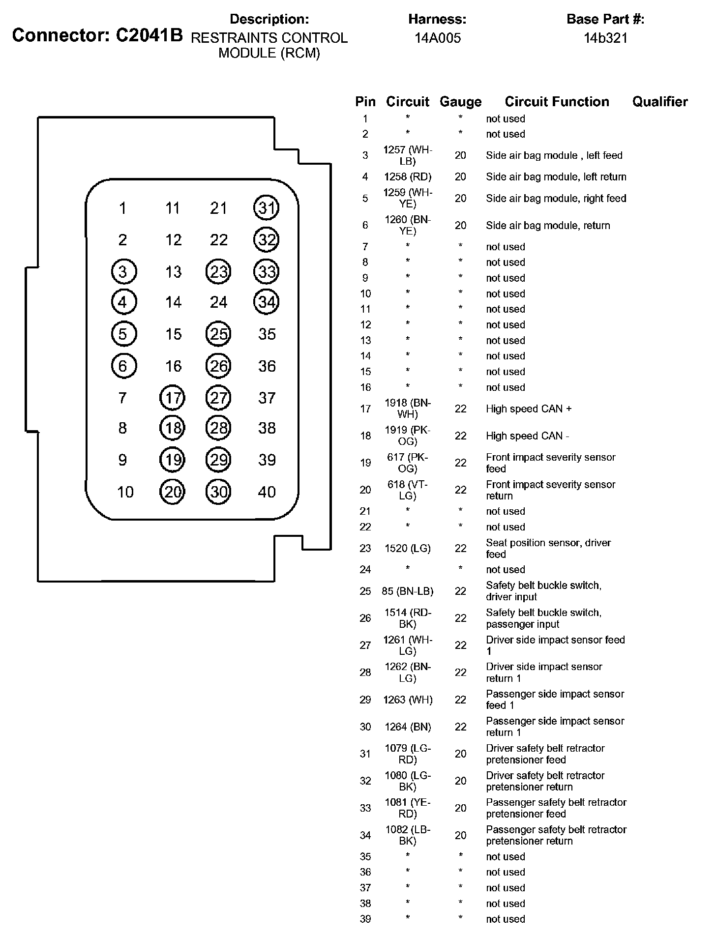 Factory service manual diagram