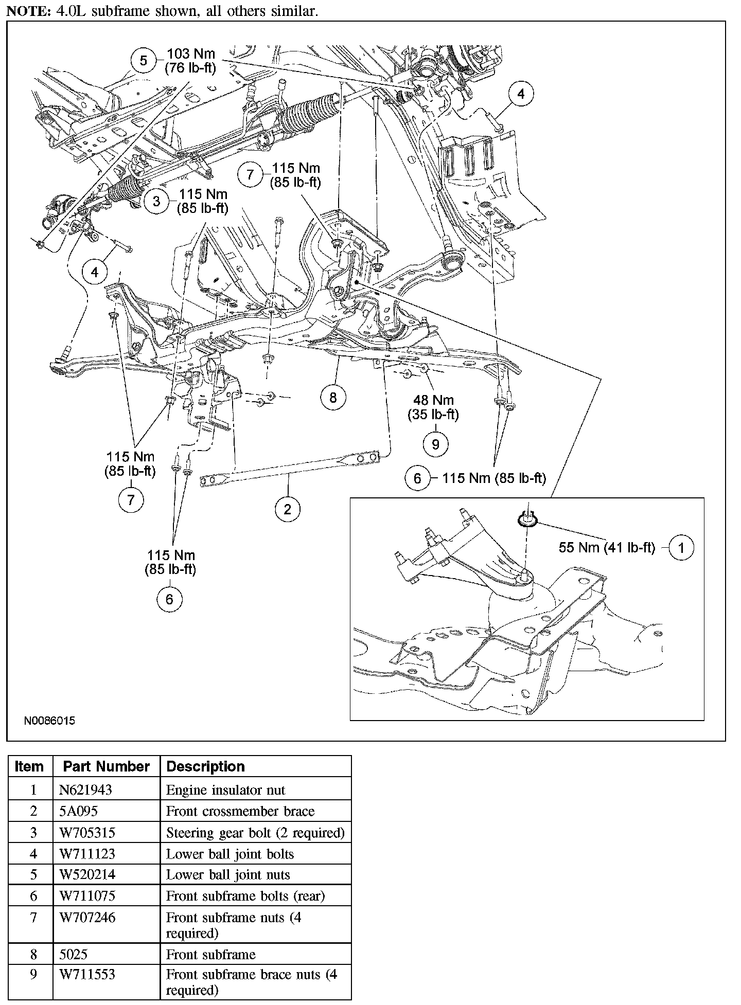 Factory service manual diagram