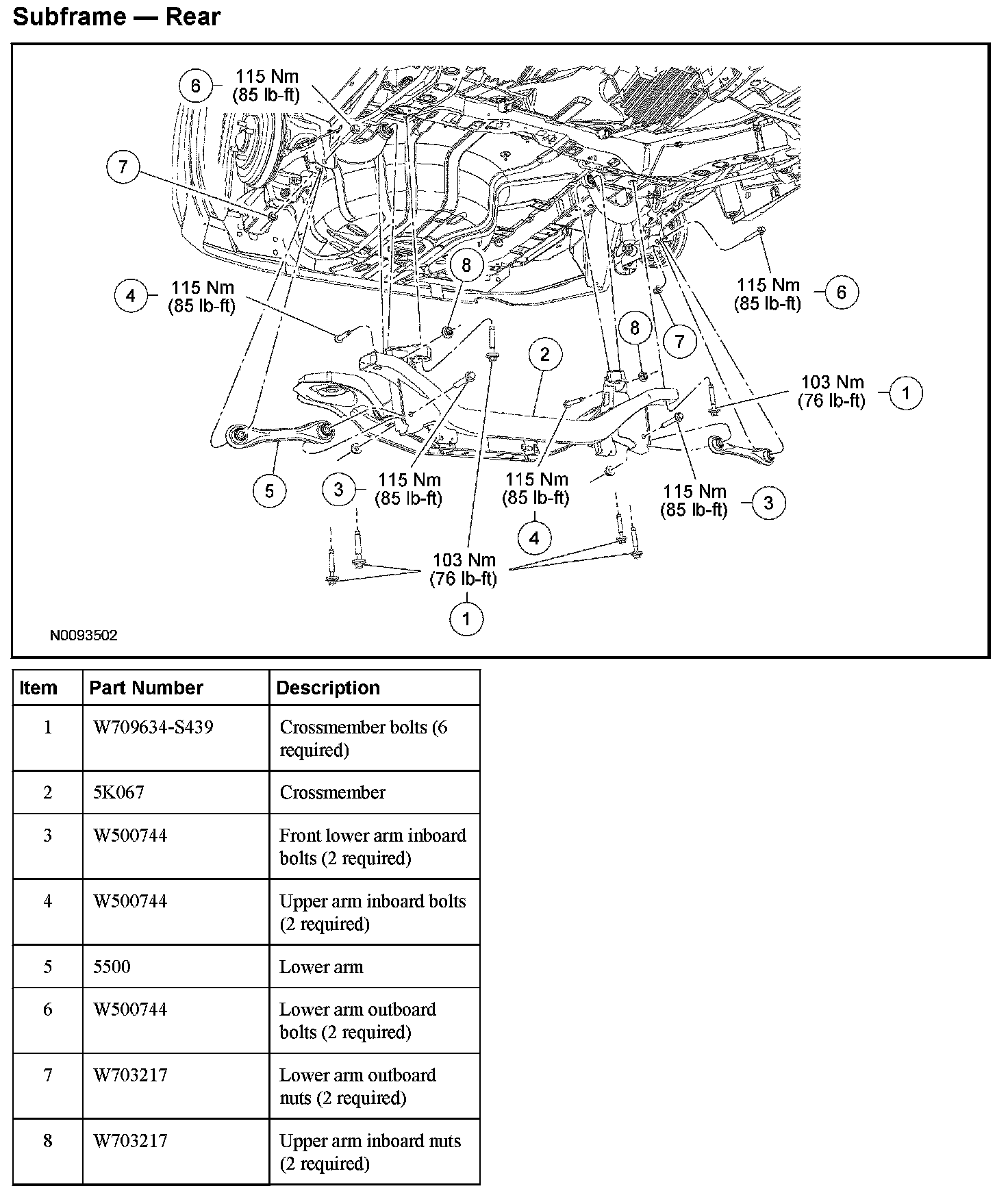 Factory service manual diagram