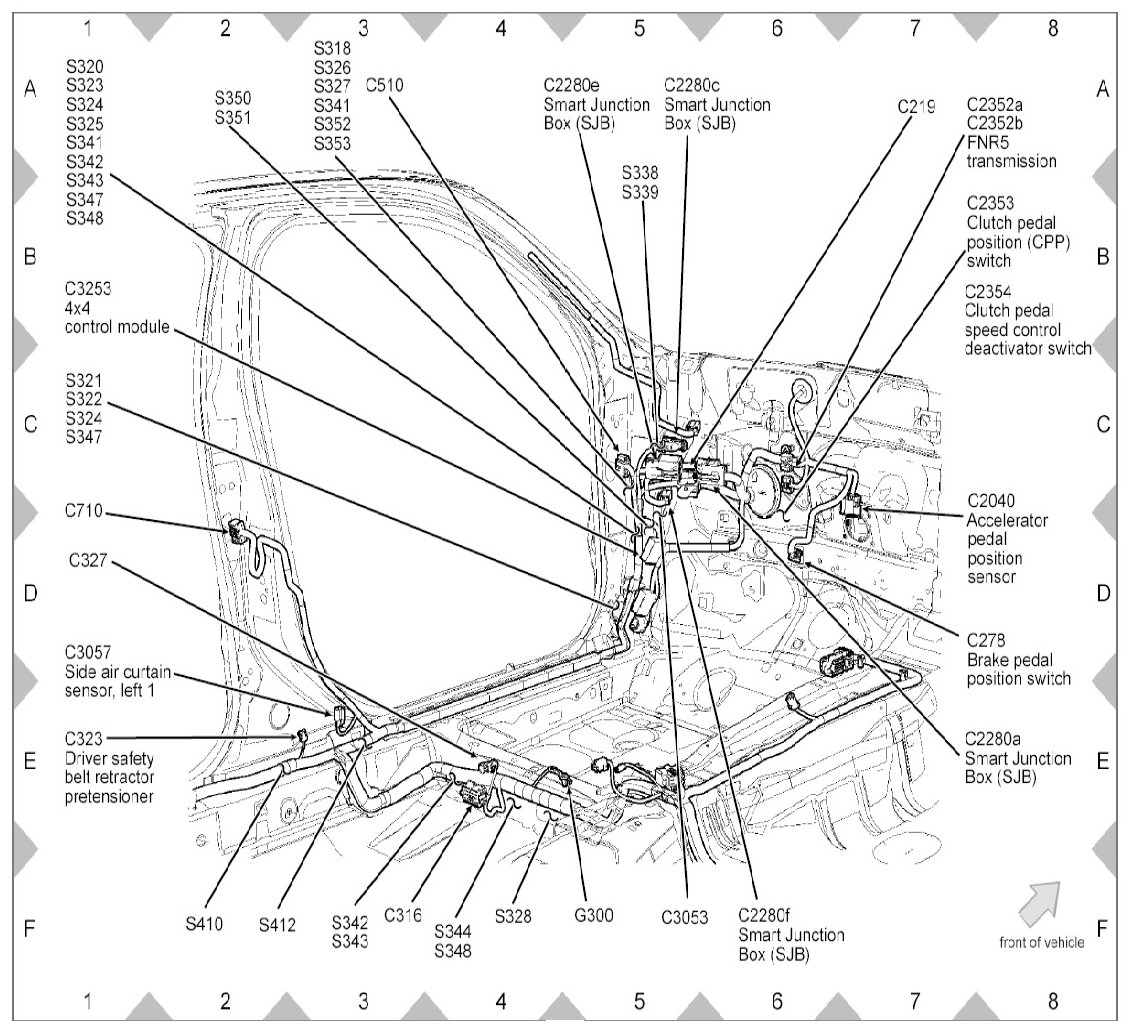 Factory service manual diagram