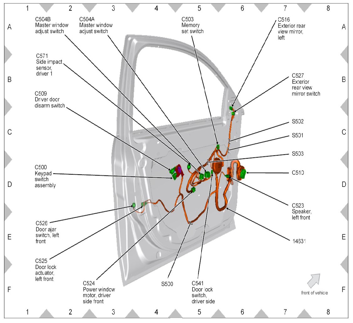Factory service manual diagram