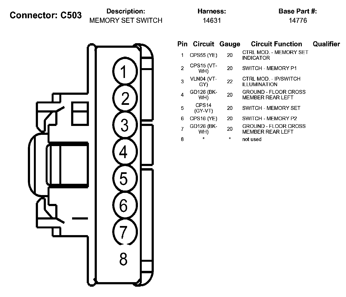 Factory service manual diagram