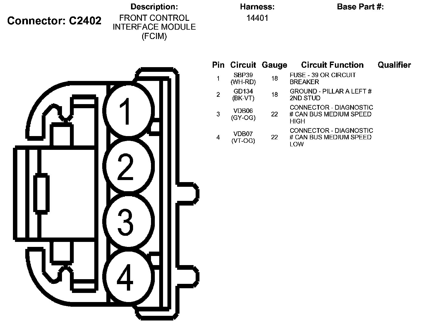 Factory service manual diagram