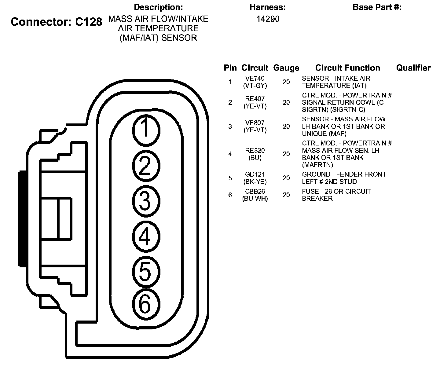 Factory service manual diagram