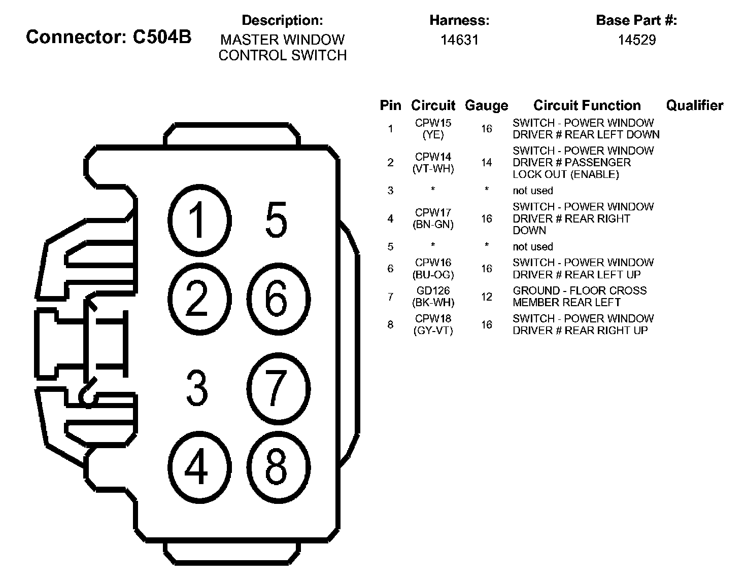 Factory service manual diagram