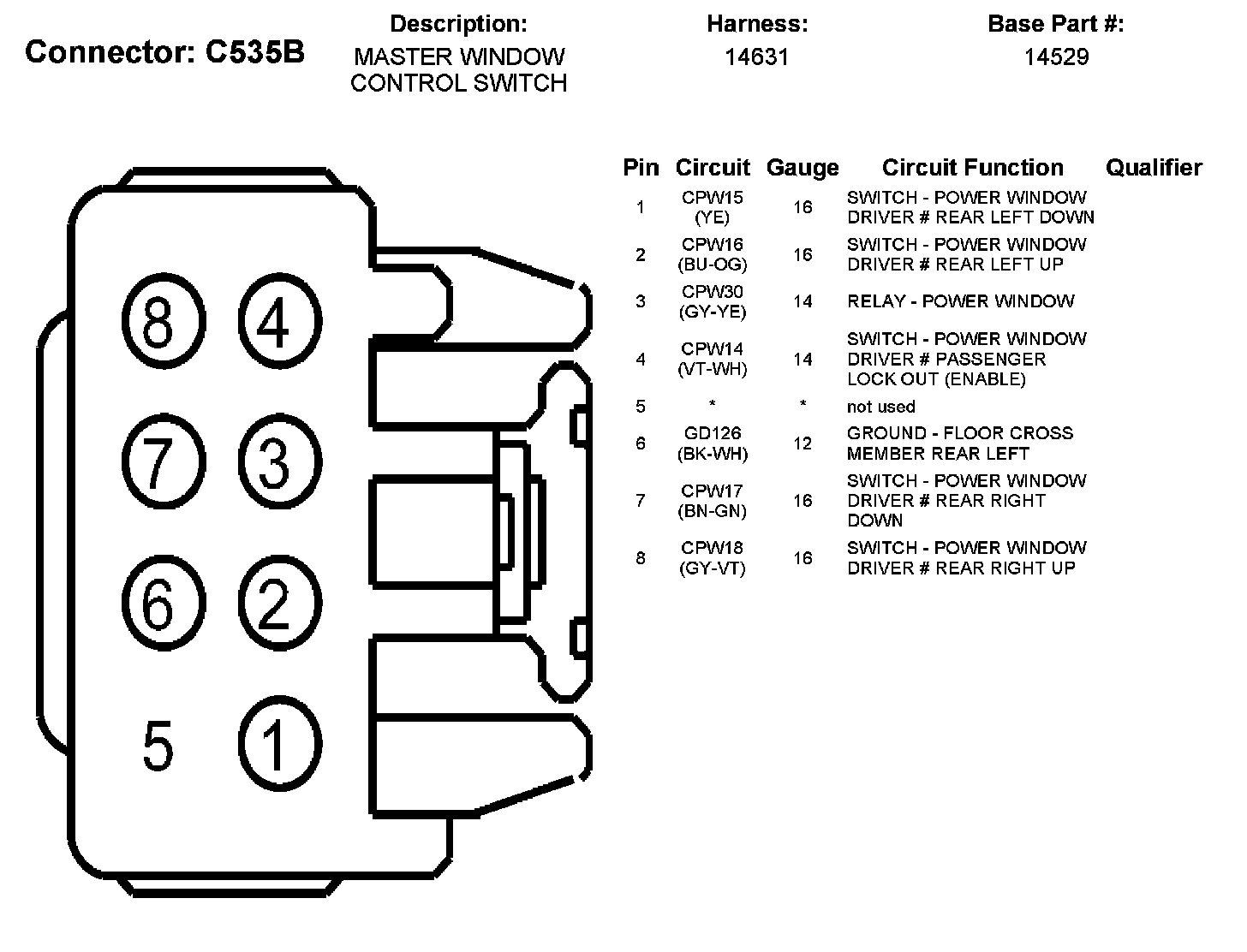 Factory service manual diagram