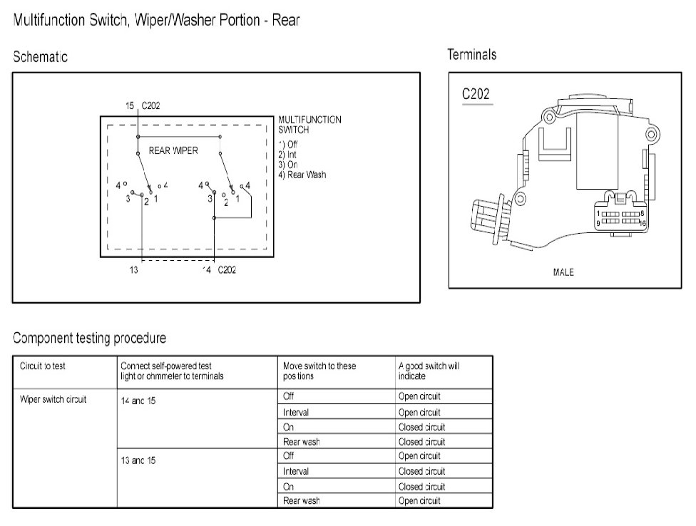 Factory service manual diagram