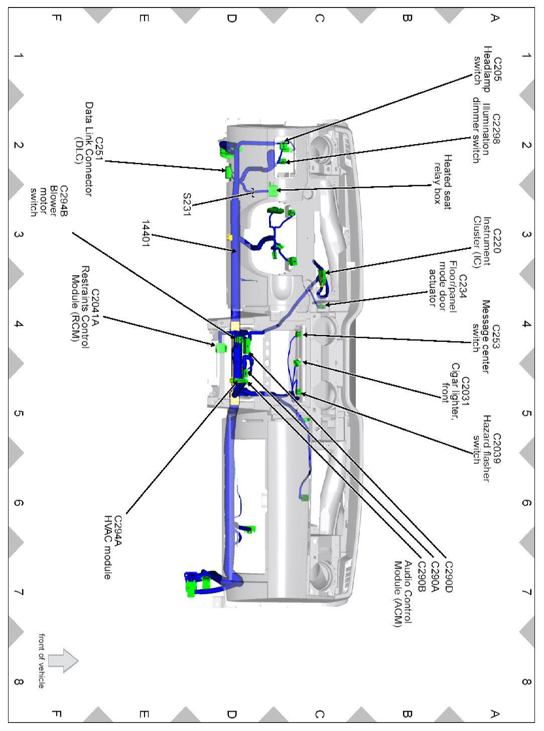 Factory service manual diagram
