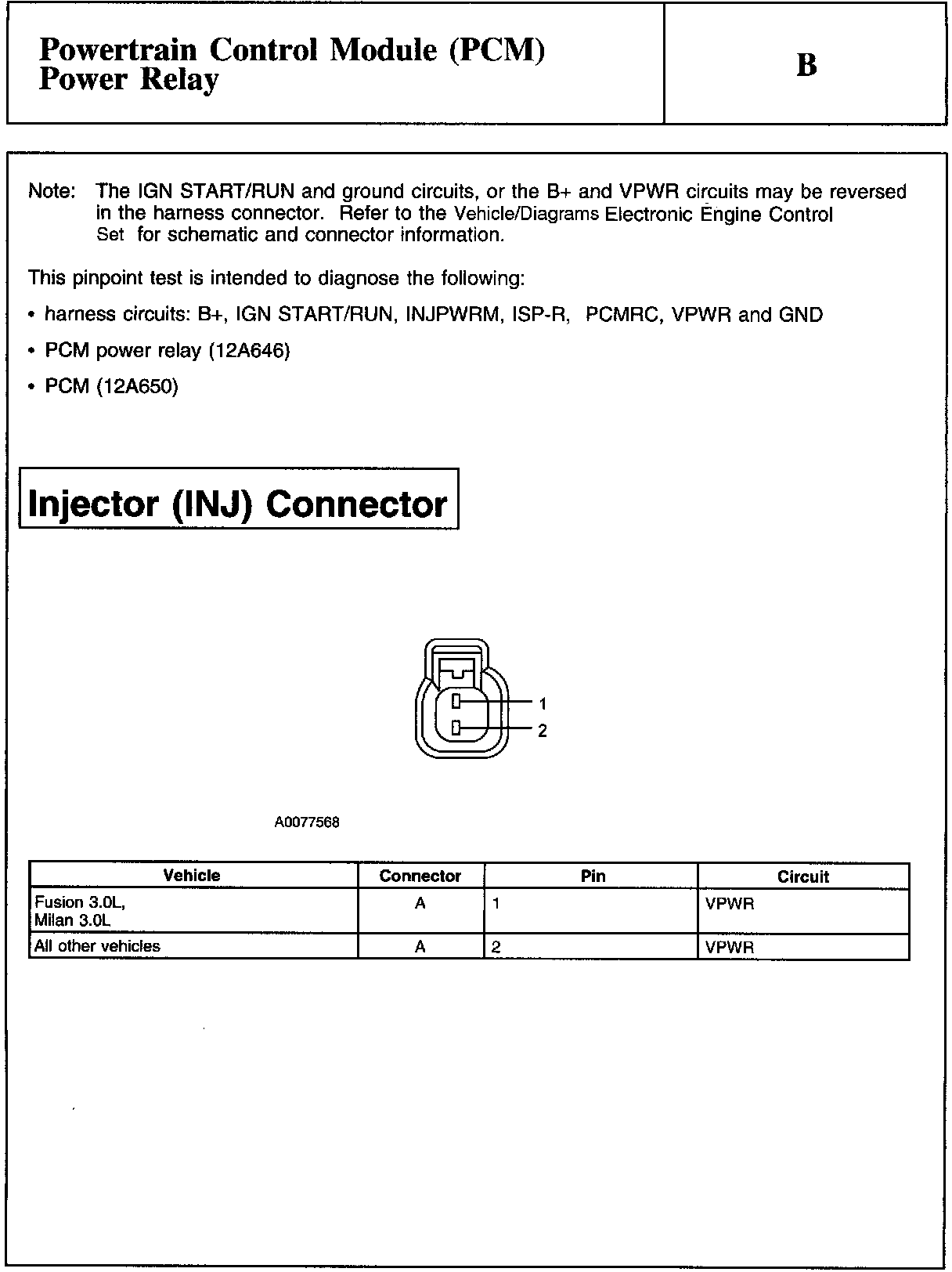 Factory service manual diagram