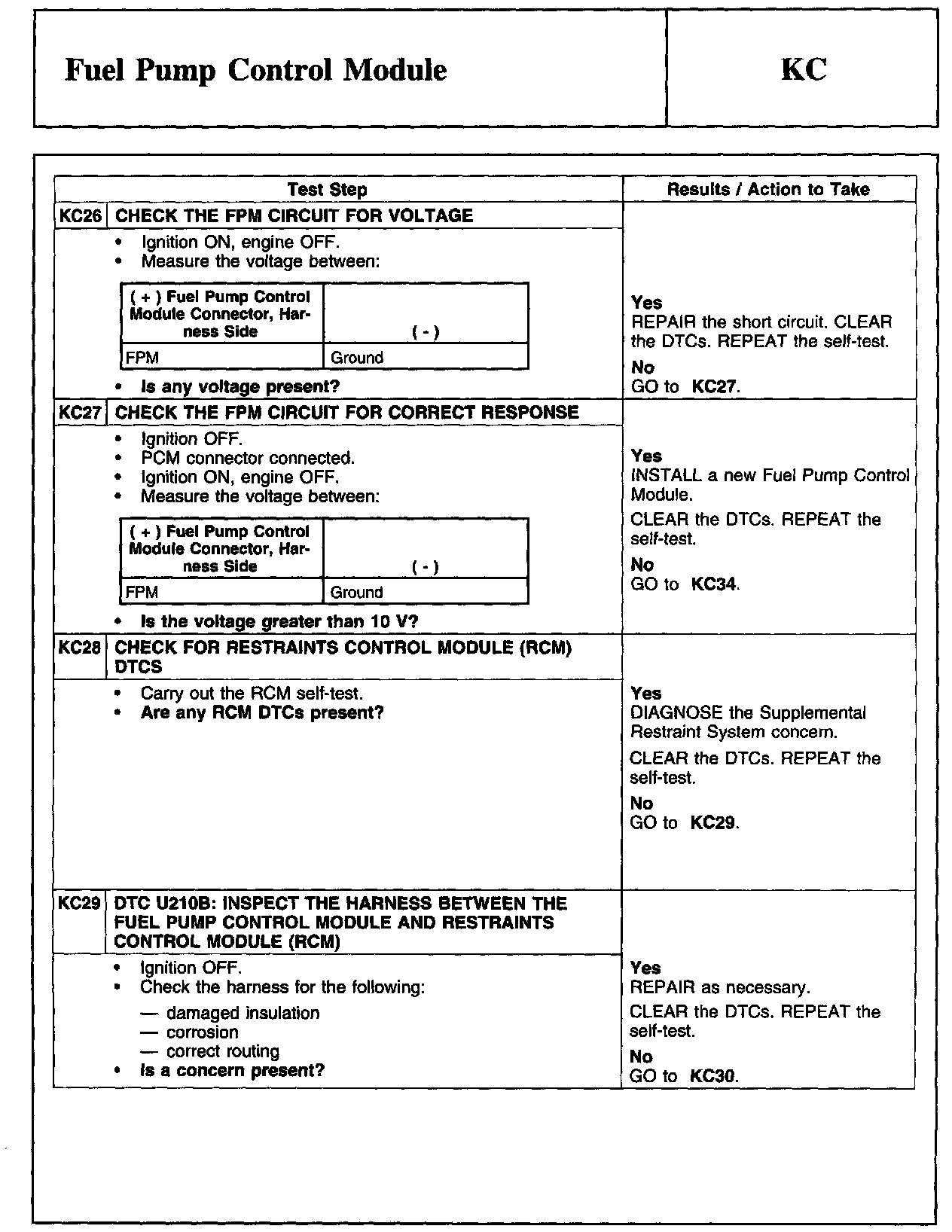 Factory service manual diagram