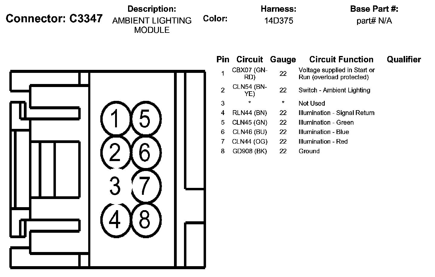 Factory service manual diagram