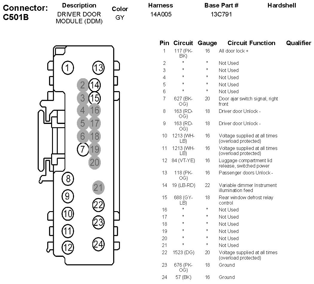 Factory service manual diagram