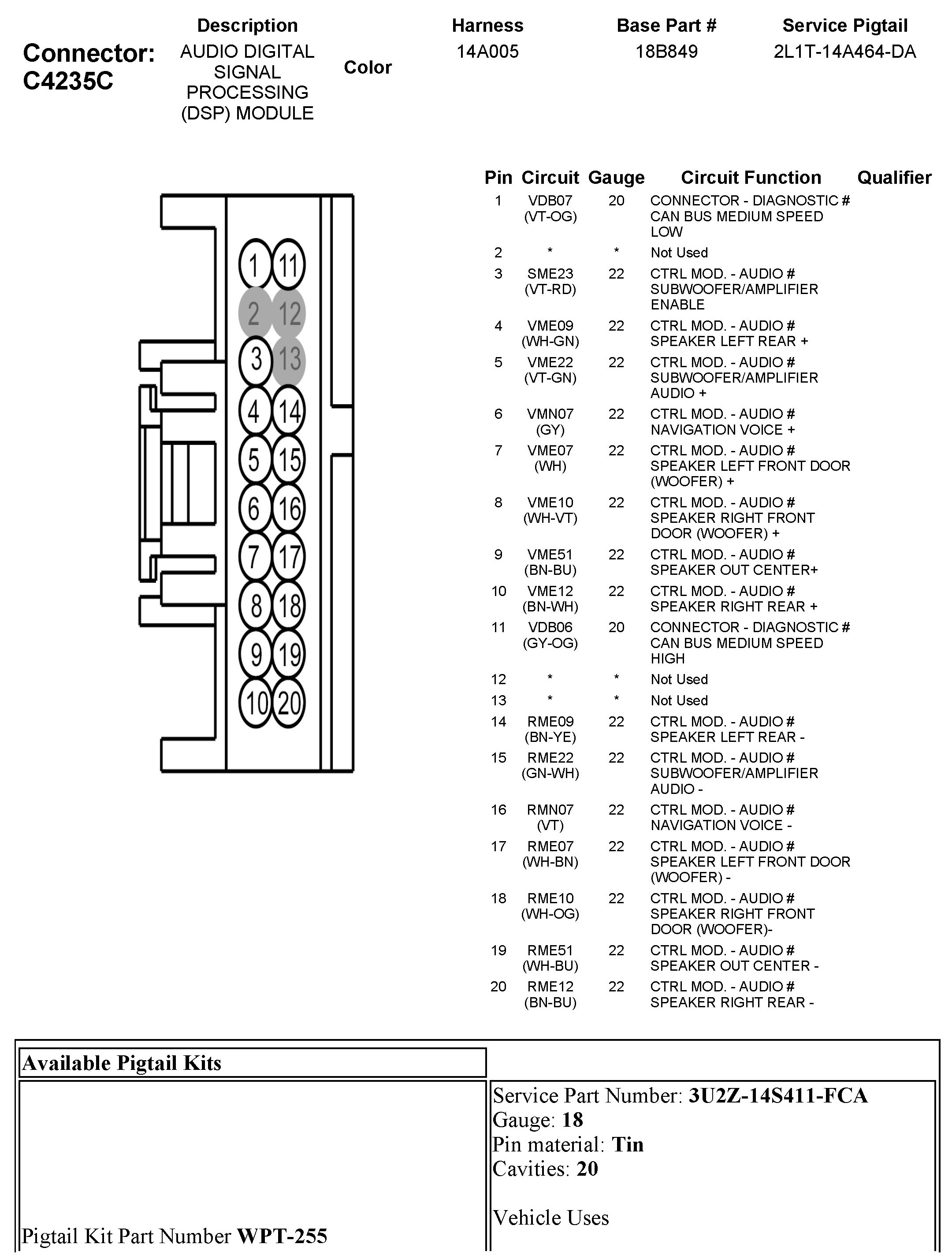 Factory service manual diagram