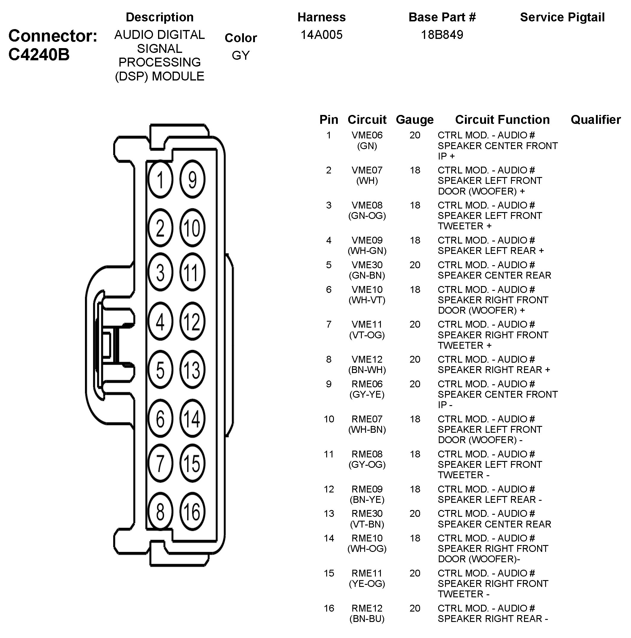 Factory service manual diagram