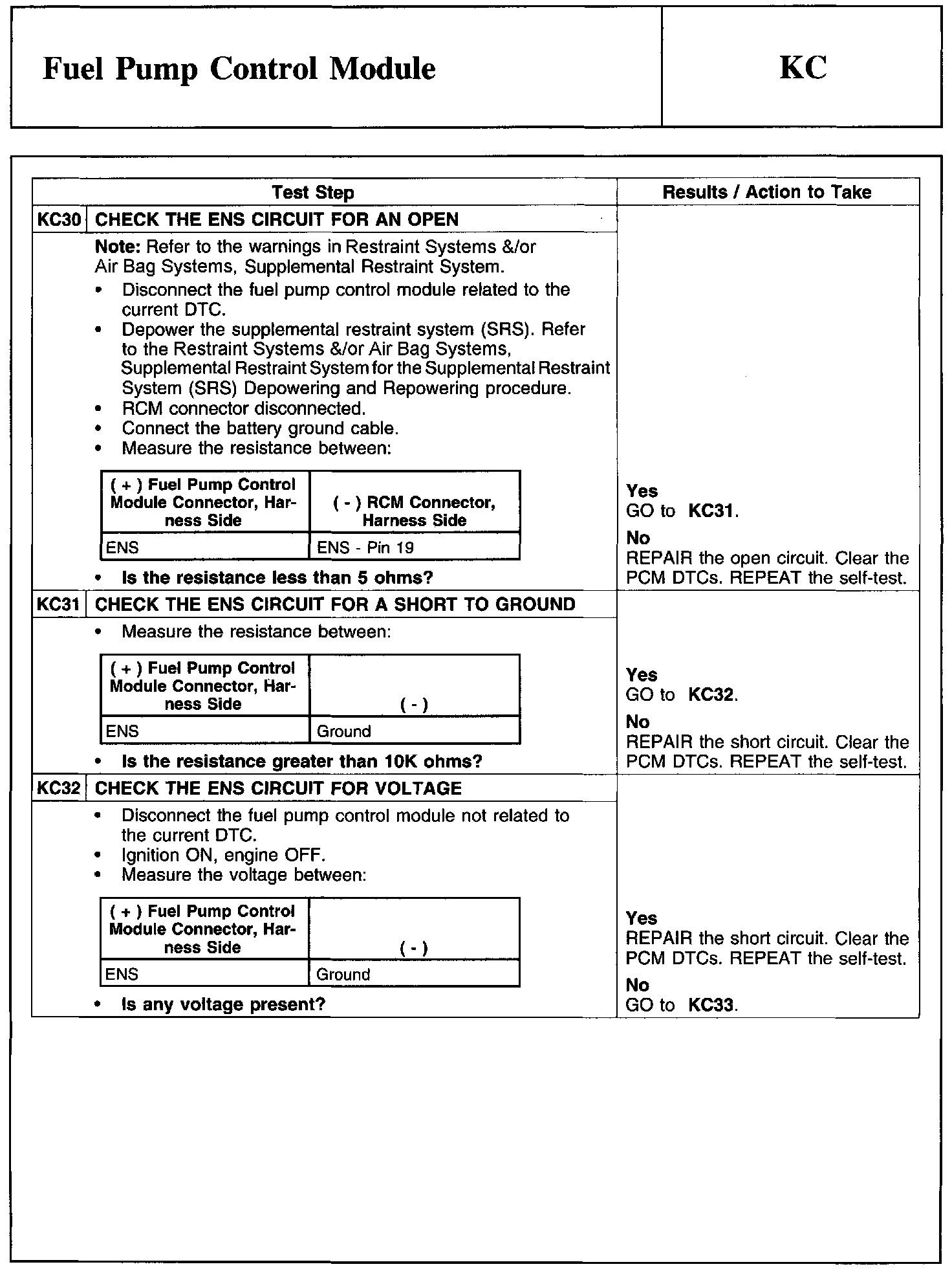 Factory service manual diagram