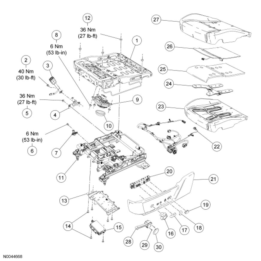 Factory service manual diagram