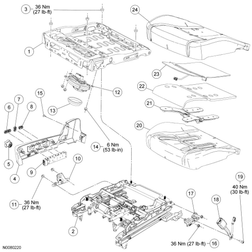Factory service manual diagram