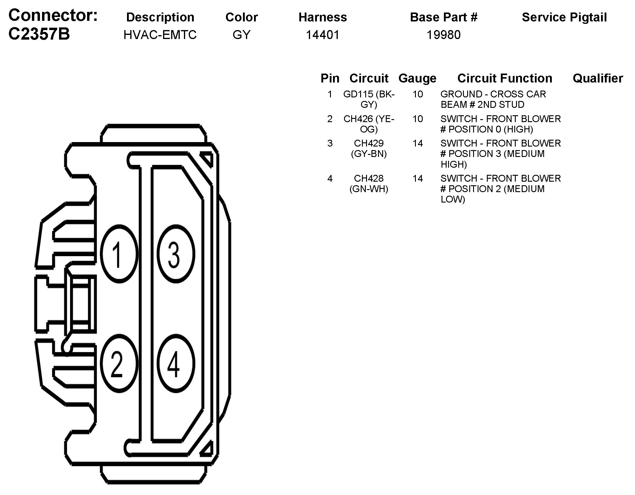 Factory service manual diagram