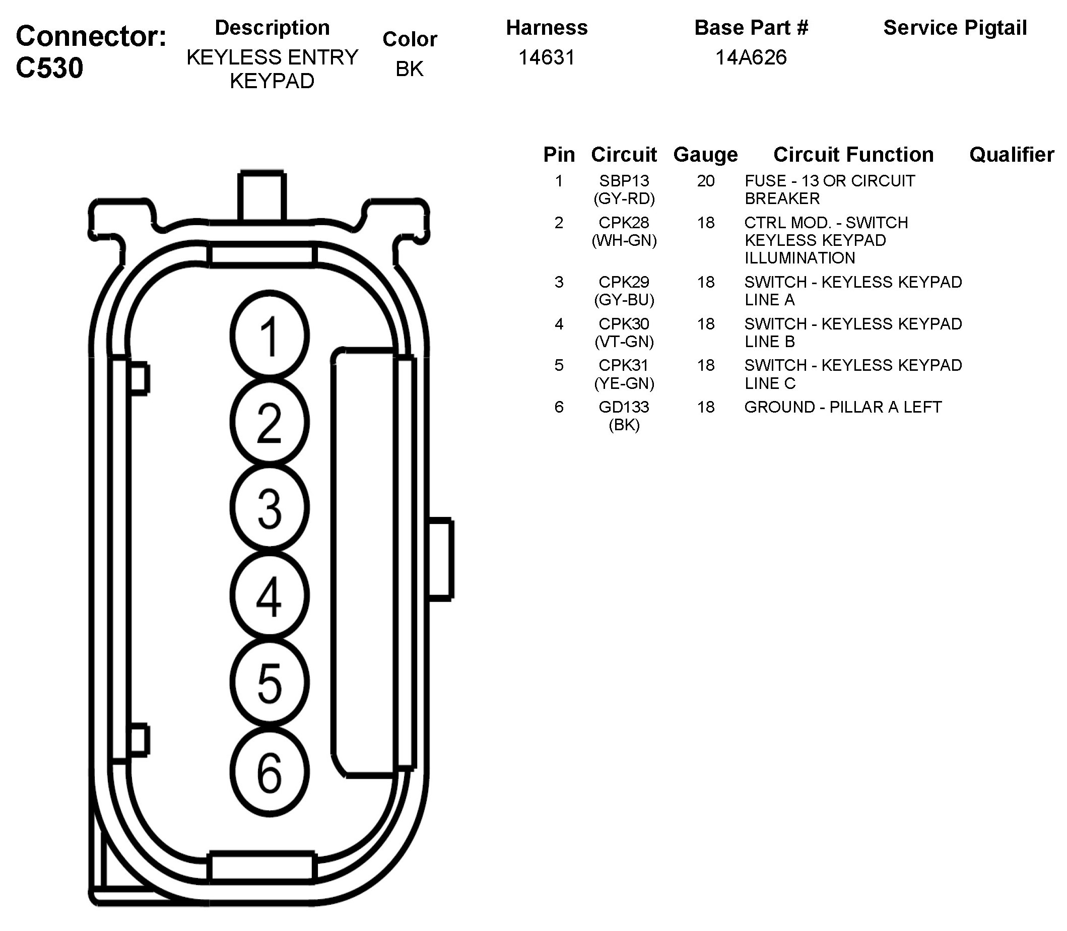 Factory service manual diagram