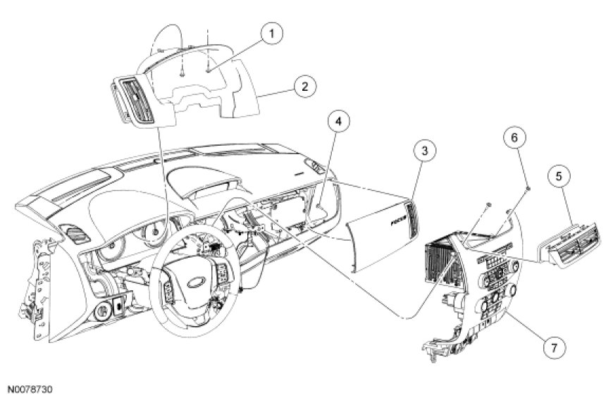 Factory service manual diagram