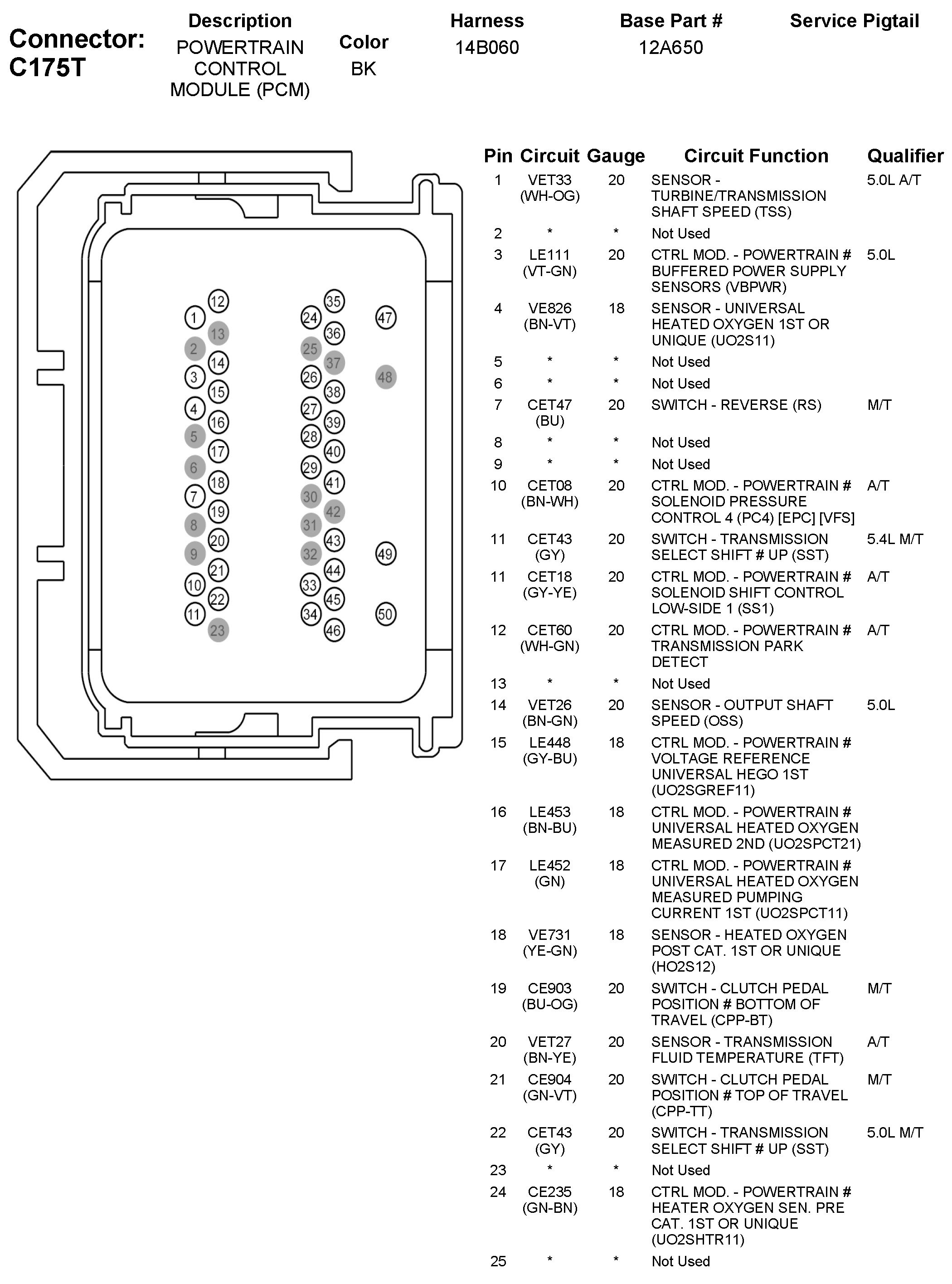 Factory service manual diagram
