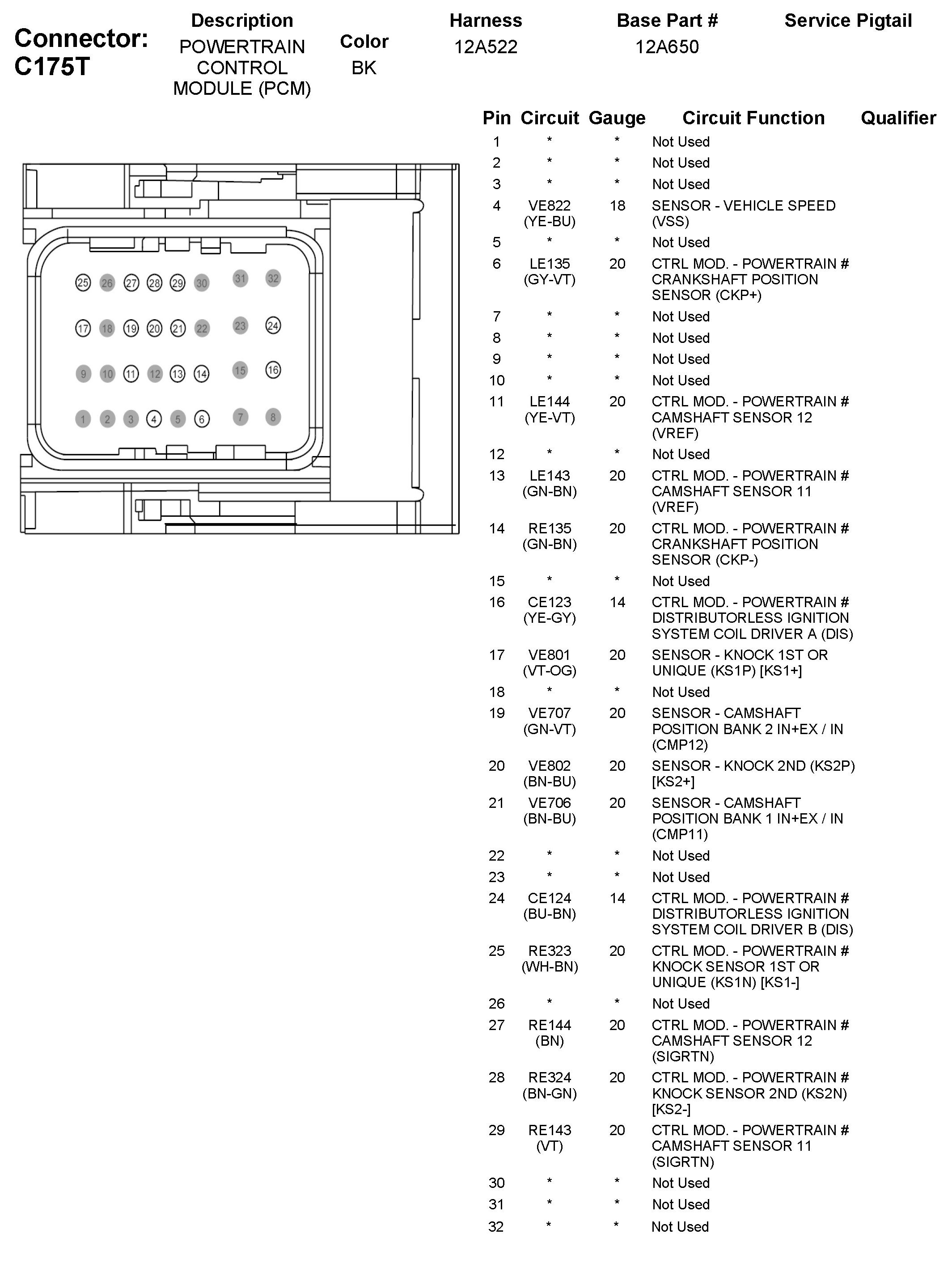 Factory service manual diagram