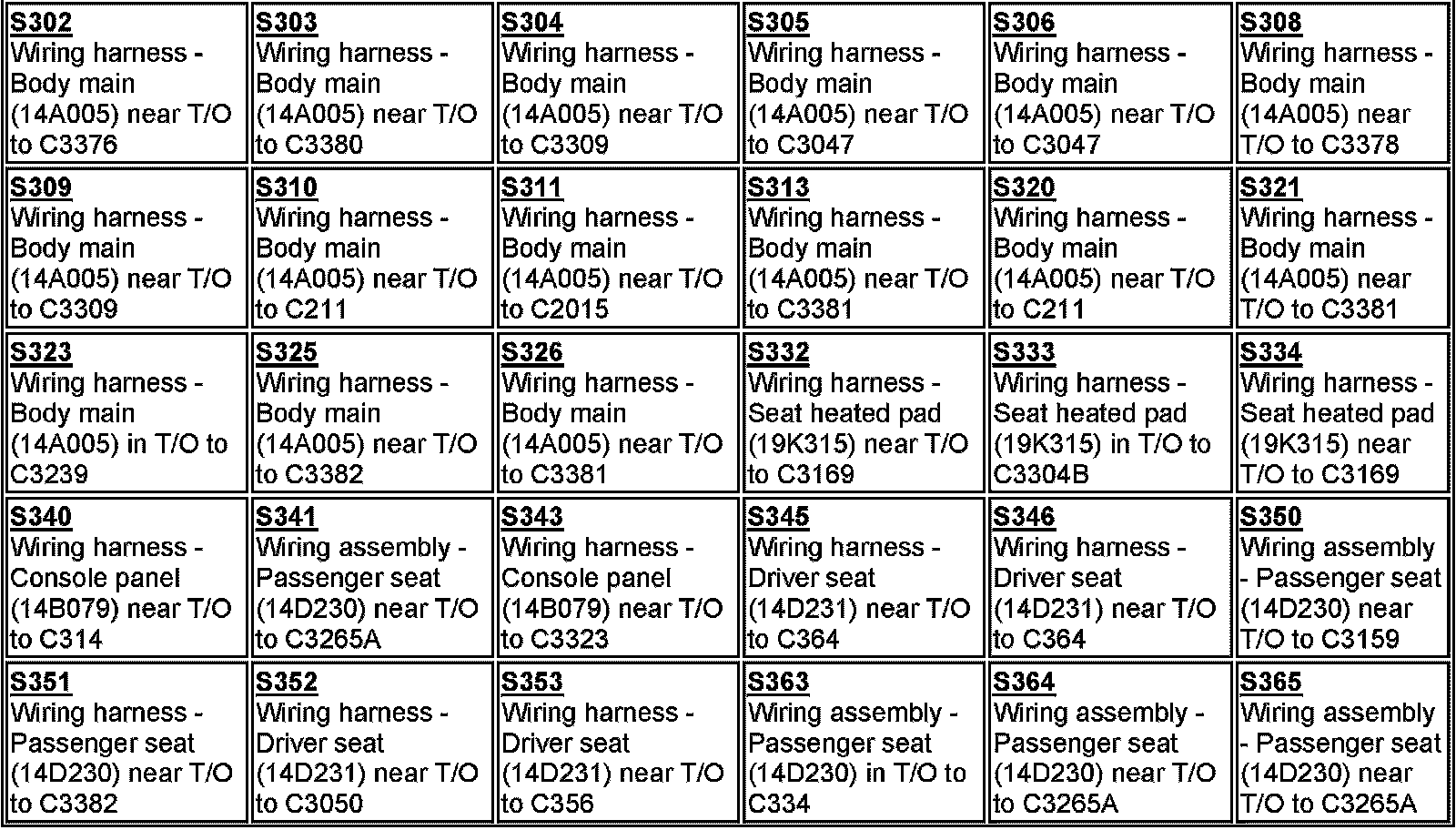 Factory service manual diagram