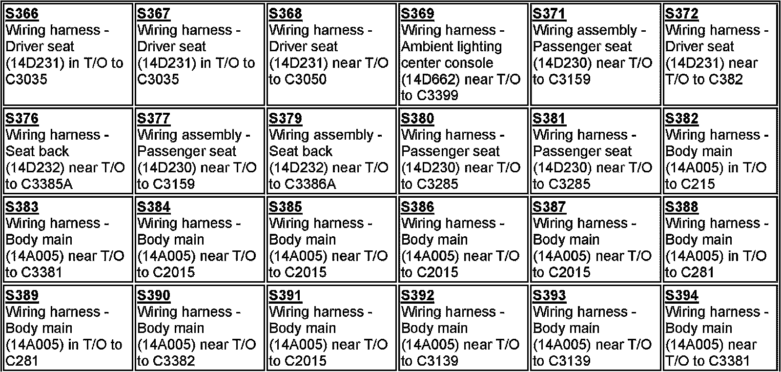 Factory service manual diagram