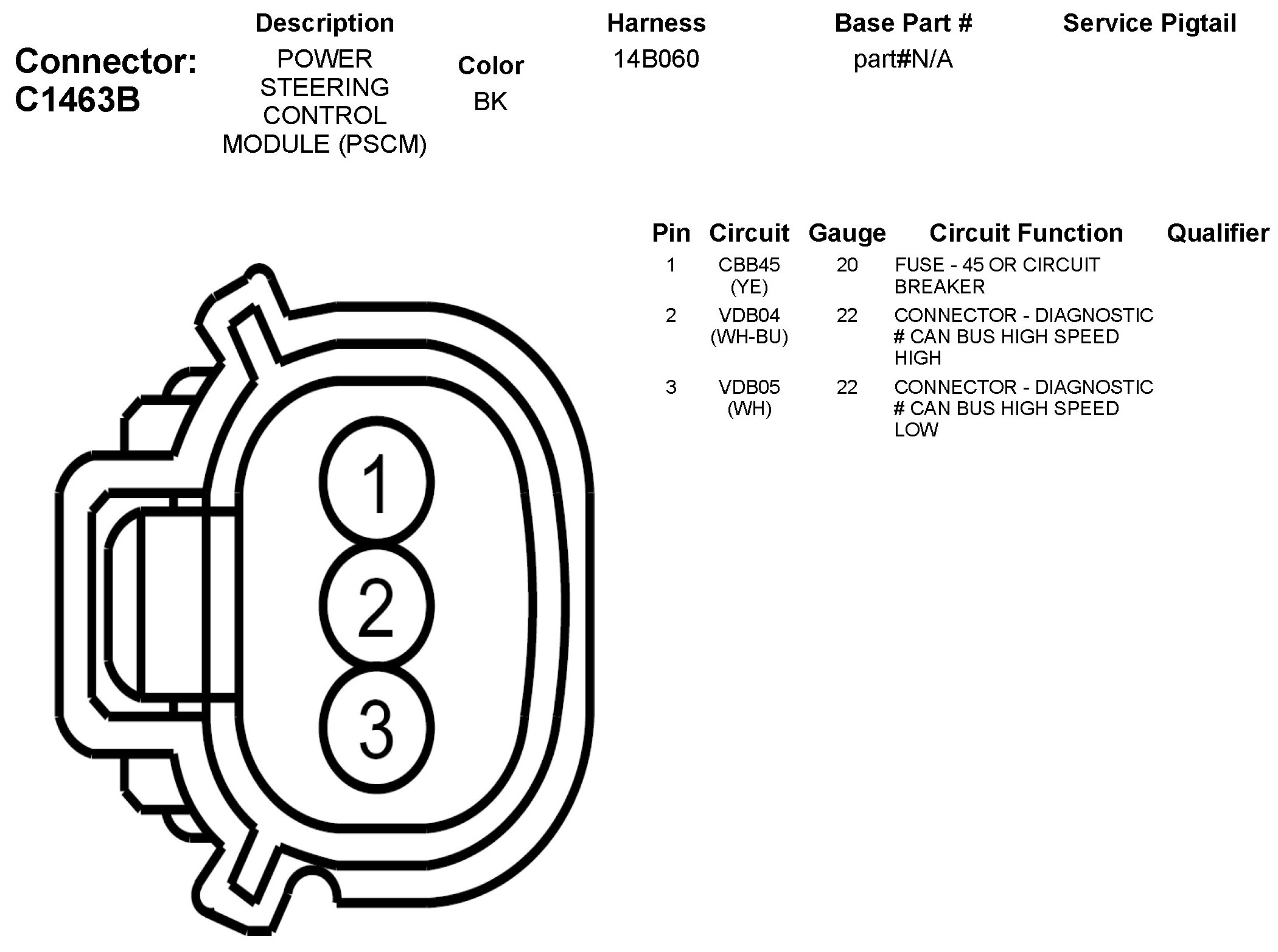 Factory service manual diagram